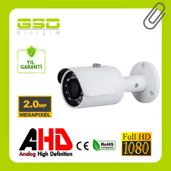 36 IR LED 2MP METAL GÜVENLİK KAMERASI - 9638