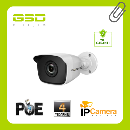 4 MP 36 LED IP POE BULLET Güvenlik Kamerası KD-8037