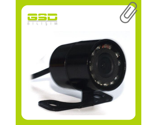 ARAÇ TAMPON IR KAMERA KELEBEK TİP CAM AYAKLI 8 LED MIRROR - 2606A