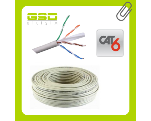 CAT 6 KABLO 100 METRE IP KAMERA KABLOSU