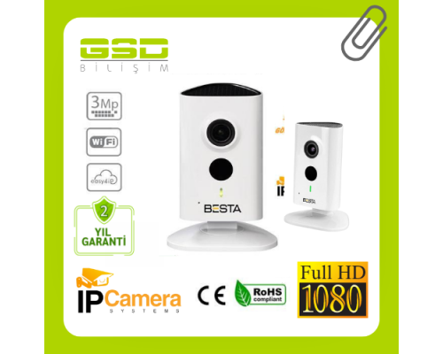 DAHUA 3 MP CUBE WIFI GÜVENLİK KAMERASI - 3017