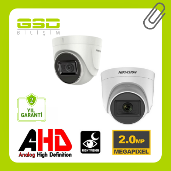 HIKVISION DS-2CE76D0T-ITPS 2 MP AHD DOME GÜVENLİK KAMERASI