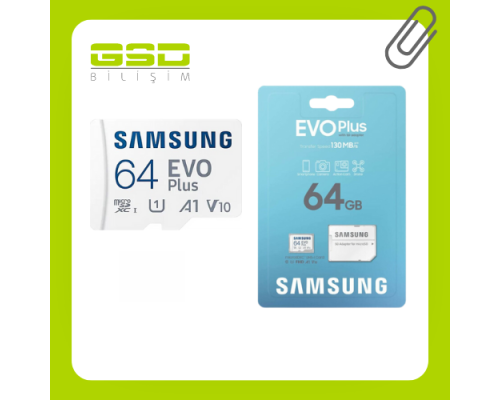 SAMSUNG EVO PLUS MICRO SD KART - 64 GB