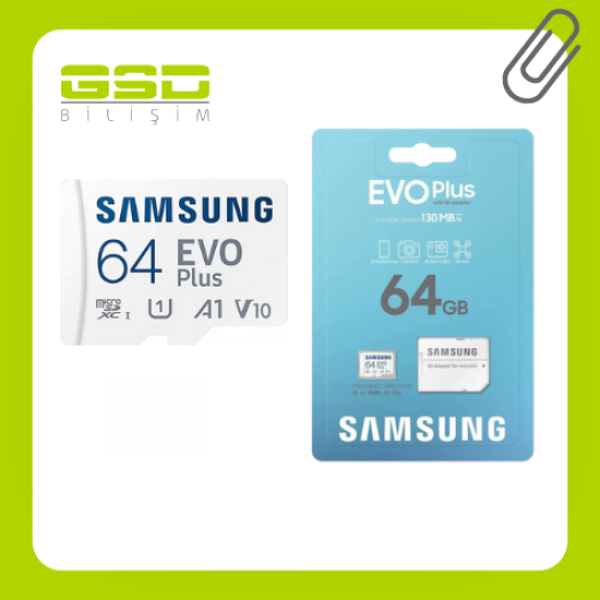 SAMSUNG EVO PLUS MICRO SD KART - 64 GB