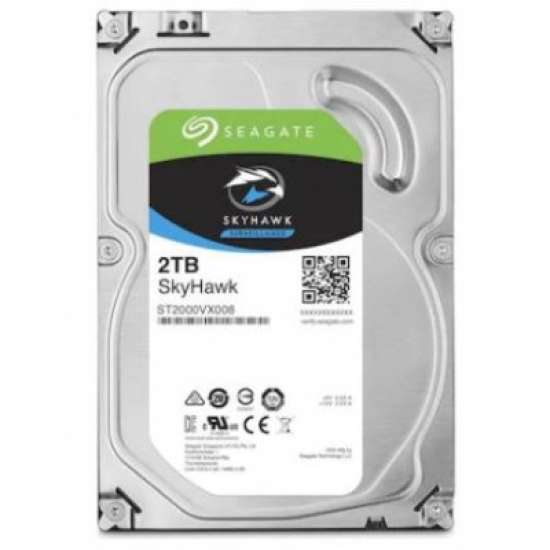 Seagate SkyHawk ST2000VX008 SATA 3.0 5900 RPM 3.5" 2 TB Harddisk