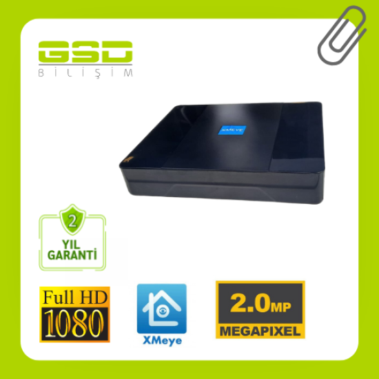 TEK SESLİ HIBRIT 4 KANAL DVR KAYIT CİHAZI-204